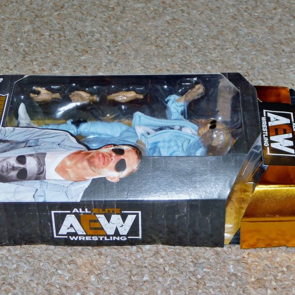 2021 Jazwares AEW Unrivaled Series 3 Orange Cassidy Figure MIB New Wrestling - Picture 5 of 6